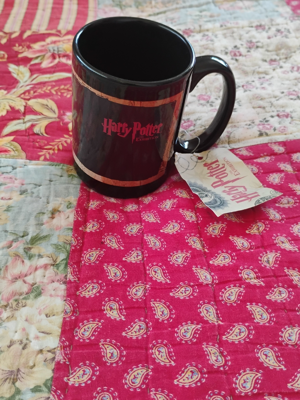 Warner Bros. Black and Gold Heat-Change Harry Potter Mug